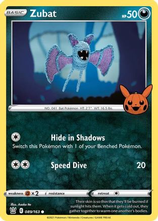 Zubat 089/163 Trick or Trade BOOster Bundle - Promo