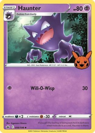 Haunter 056/198 Trick or Trade BOOster Bundle - Promo