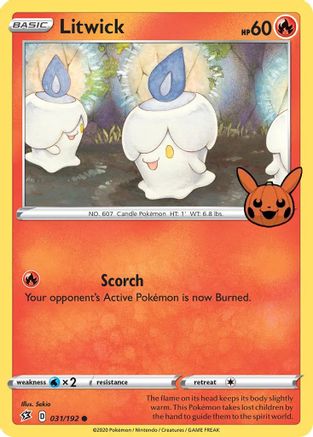 Litwick 031/192 Trick or Trade BOOster Bundle - Promo
