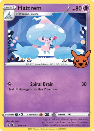 Hattrem 072/198 Trick or Trade BOOster Bundle - Promo