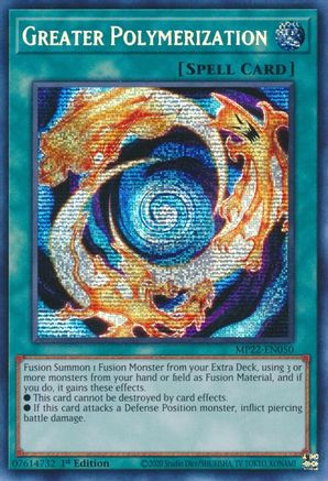 Greater Polymerization (MP22-EN050) - 2022 Tin of the Pharaoh's Gods 1st Edition