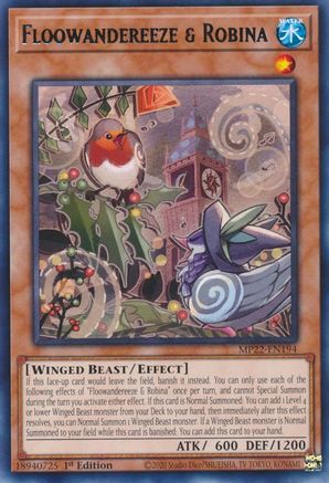 Floowandereeze & Robina (MP22-EN194) - 2022 Tin of the Pharaoh's Gods 1st Edition