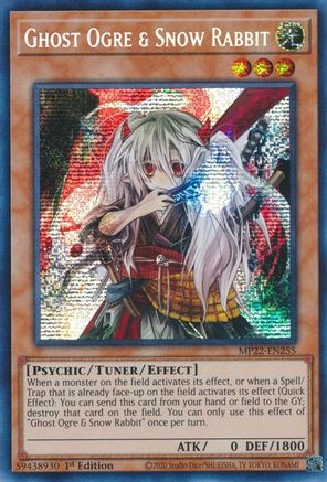 Ghost Ogre & Snow Rabbit (MP22-EN255) - 2022 Tin of the Pharaoh's Gods 1st Edition