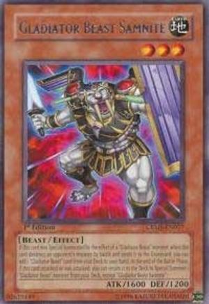 Gladiator Beast Samnite (CRMS-EN027) - Crimson Crisis Unlimited