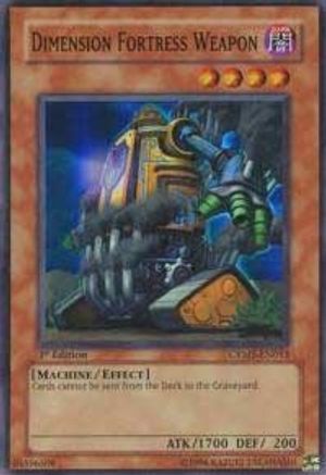 Dimension Fortress Weapon (CRMS-EN033) - Crimson Crisis Unlimited