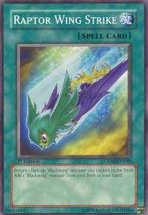 Raptor Wing Strike (CRMS-EN048) - Crimson Crisis 1st Edition