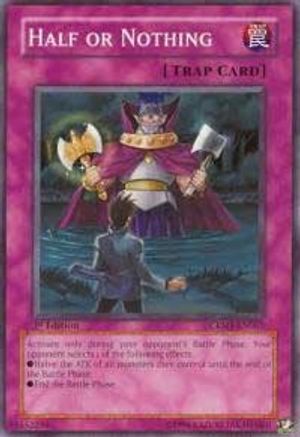 Half or Nothing (CRMS-EN067) - Crimson Crisis Unlimited