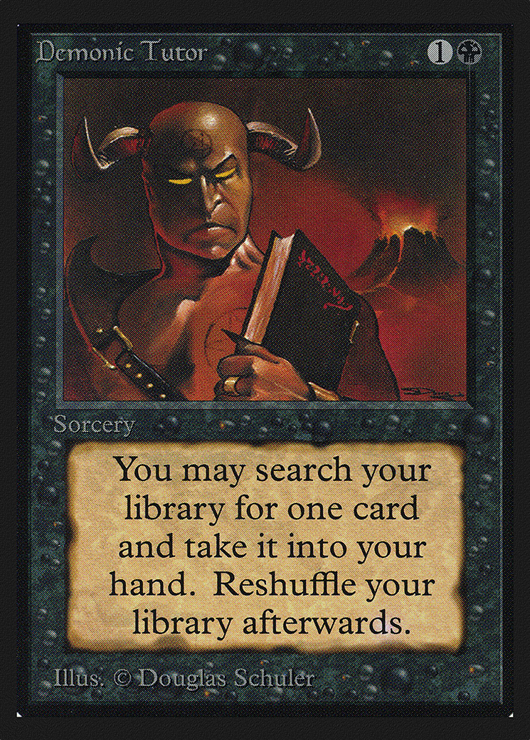 Demonic Tutor (IED-105) - Intl. Collectors' Edition