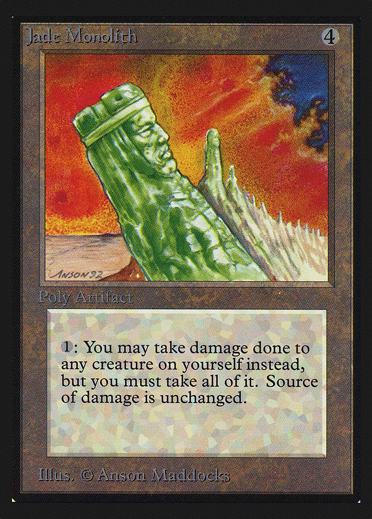 Jade Monolith (IED-253) - Intl. Collectors' Edition