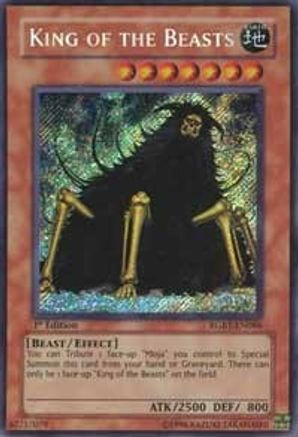 King of the Beasts (RGBT-EN086) - Raging Battle 1st Edition