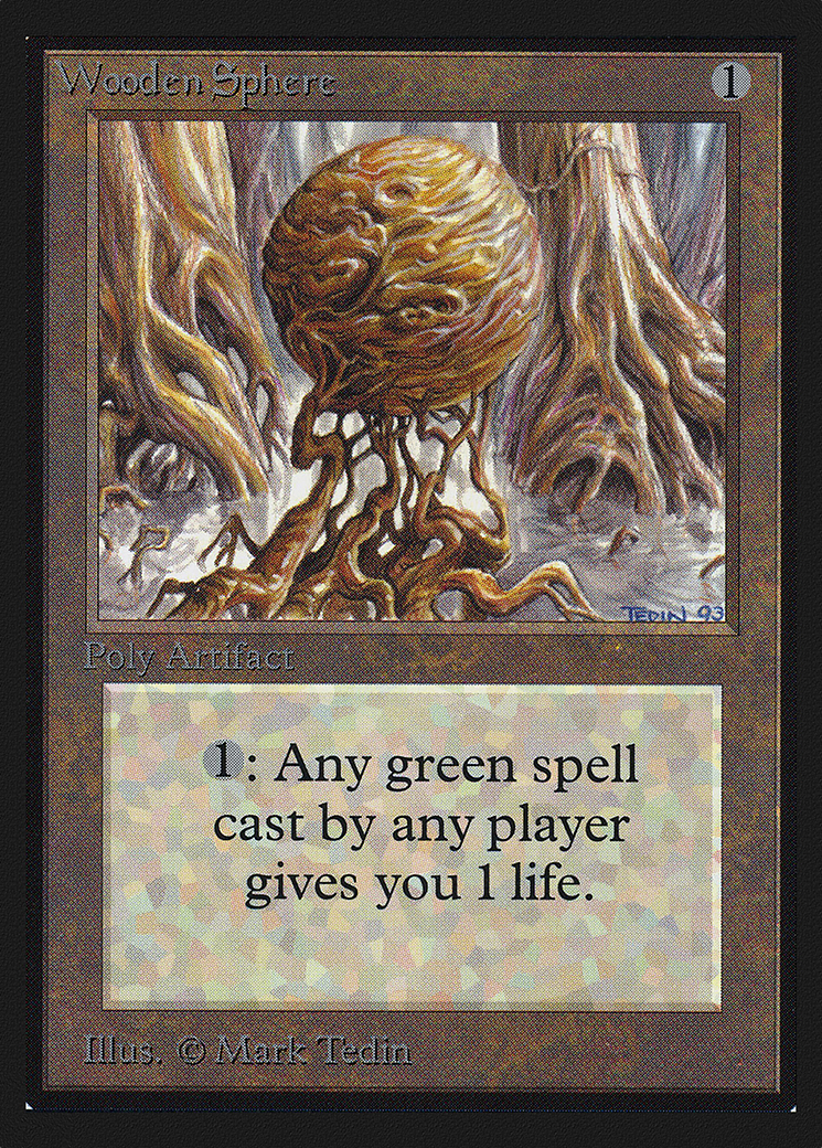 Wooden Sphere (IED-277) - Intl. Collectors' Edition