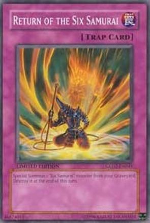 Return of the Six Samurai (GLD2-EN049) - Gold Series 2009 Limited