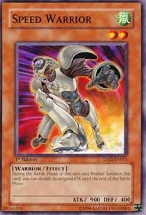 Speed Warrior (5DS2-EN015) - 5D's Starter Deck 2009 1st Edition