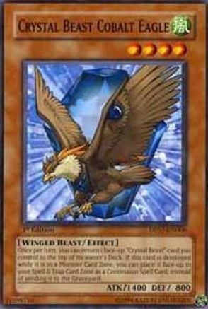 Crystal Beast Cobalt Eagle (DP07-EN006) - Duelist Pack 7: Jesse Anderson 1st Edition