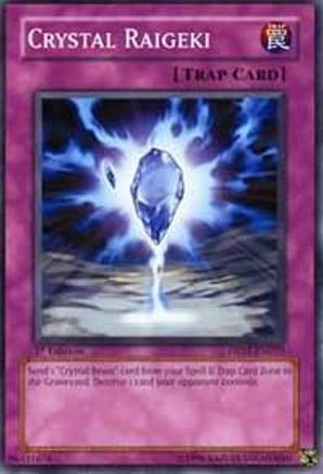 Crystal Raigeki (DP07-EN023) - Duelist Pack 7: Jesse Anderson 1st Edition