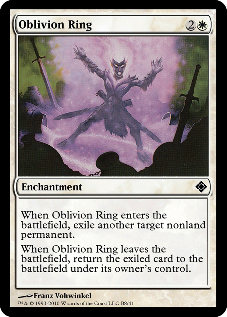 Oblivion Ring (TD0-0B8) - Magic Online Theme Decks