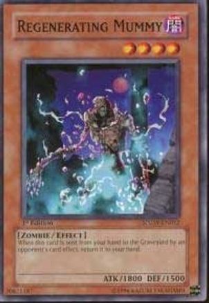 Regenerating Mummy (SDZW-EN012) - Structure Deck: Zombie World 1st Edition