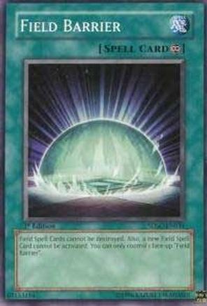 Field Barrier (SDSC-EN034) - Structure Deck: Spellcaster's Command 1st Edition