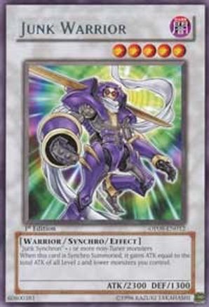 Junk Warrior (DP08-EN012) - Duelist Pack 8: Yusei Fudo 1st Edition
