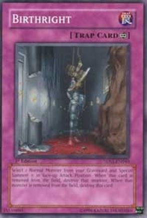 Birthright (5DS1-EN040) - 5D's 2008 Starter Deck Unlimited