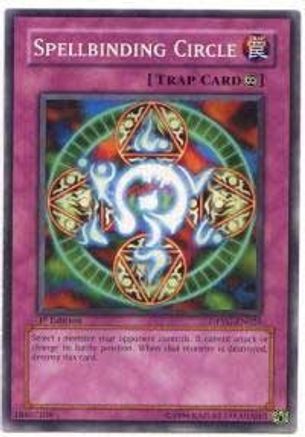 Spellbinding Circle (DPYG-EN026) - Duelist Pack: Yugi 1st Edition