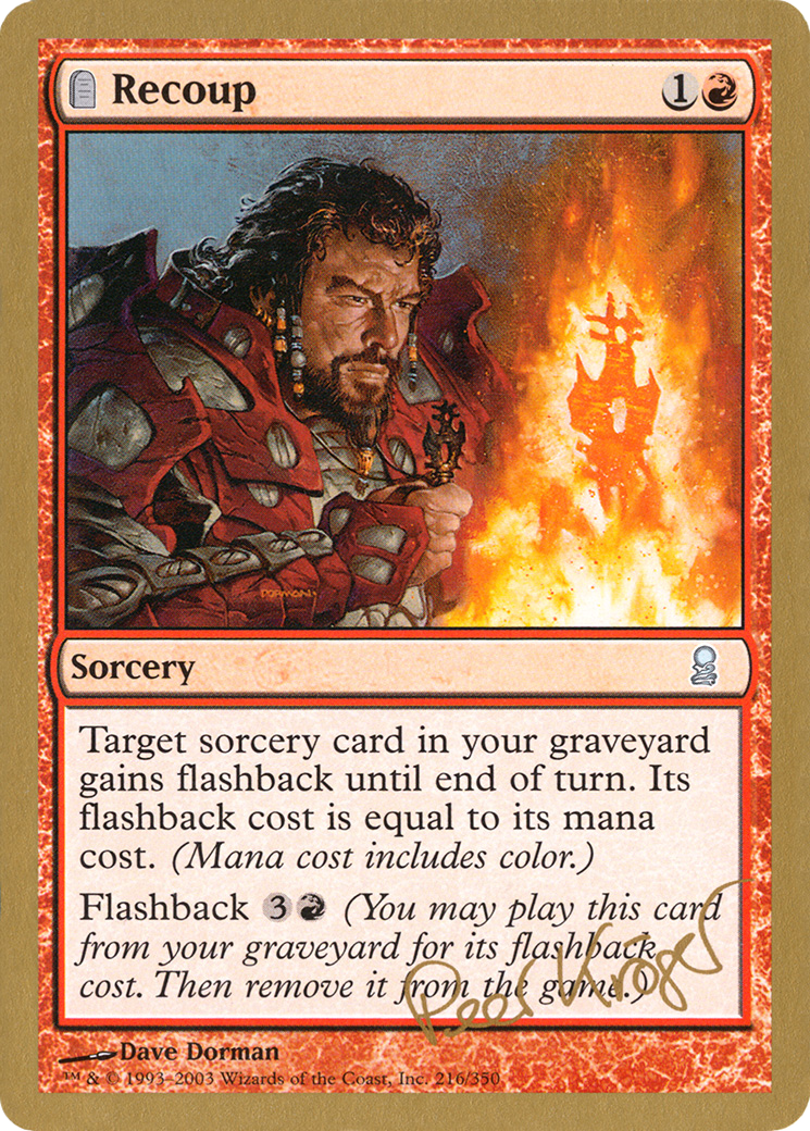 Recoup (WCD-PK216) - World Championship Decks 2003: (tombstone)