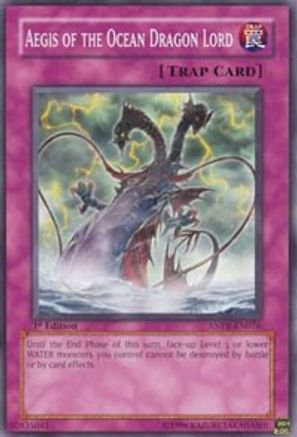 Aegis of the Ocean Dragon Lord (ANPR-EN076) - Ancient Prophecy 1st Edition