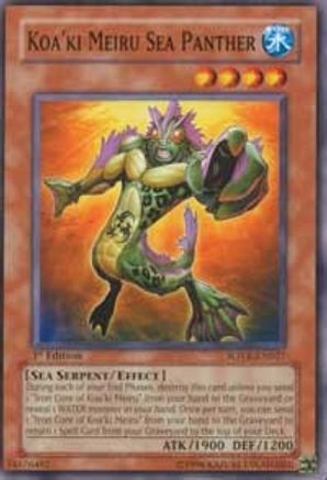 Koa'ki Meiru Sea Panther (SOVR-EN027) - Stardust Overdrive Unlimited