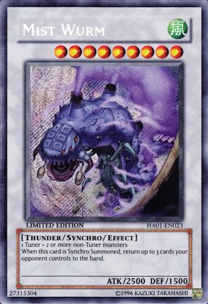 Mist Wurm (HA01-EN023) - Hidden Arsenal 1st Edition