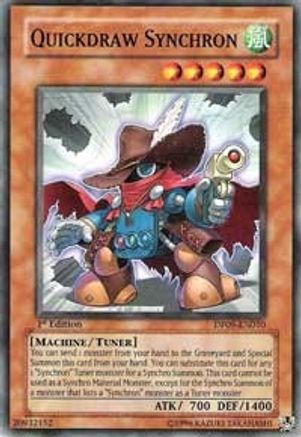 Quickdraw Synchron (DP09-EN010) - Duelist Pack 9: Yusei 2 1st Edition