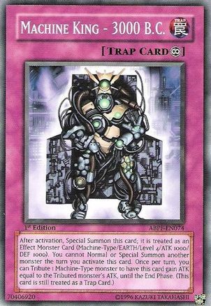 Machine King - 3000 B.C. (ABPF-EN074) - Absolute Powerforce 1st Edition