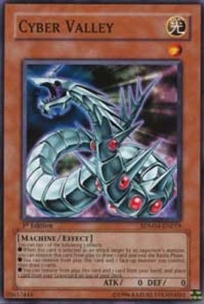 Cyber Valley (SDMM-EN019) - Structure Deck: Machina Mayhem 1st Edition