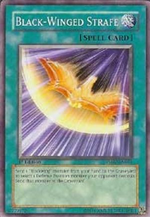 Black-Winged Strafe (TSHD-EN045) - The Shining Darkness 1st Edition