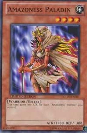 Amazoness Paladin (GLD3-EN004) - Gold Series 3 Limited