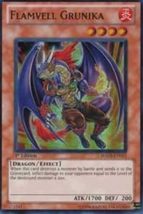 Flamvell Grunika (HA02-EN015) - Hidden Arsenal 2 1st Edition