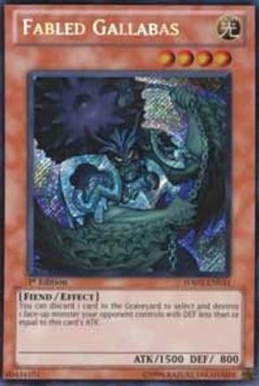 Fabled Gallabas (HA02-EN033) - Hidden Arsenal 2 1st Edition