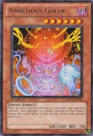 Ambitious Gofer (DREV-EN036) - Duelist Revolution Unlimited