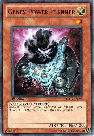 Genex Power Planner (DREV-EN098) - Duelist Revolution 1st Edition
