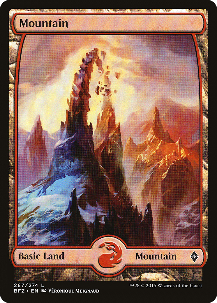Mountain (BFZ-267) - Battle for Zendikar