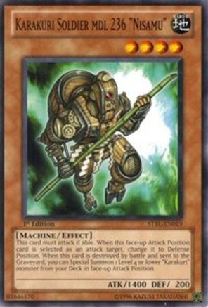 Karakuri Soldier mdl 236 "Nisamu" (STBL-EN019) - Starstrike Blast 1st Edition