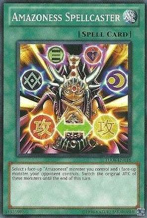 Amazoness Spellcaster (TU04-EN018) - Turbo Pack: Booster Four Unlimited