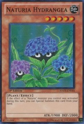 Naturia Hydrangea (HA03-EN044) - Hidden Arsenal 3 1st Edition