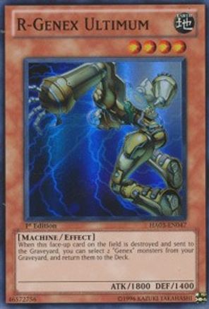 R-Genex Ultimum (HA03-EN047) - Hidden Arsenal 3 1st Edition