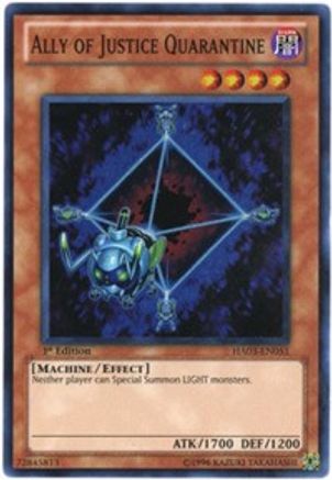 Ally of Justice Quarantine (HA03-EN051) - Hidden Arsenal 3 Unlimited