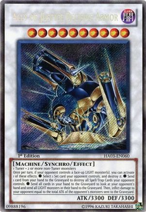 Ally of Justice Decisive Armor (HA03-EN060) - Hidden Arsenal 3 1st Edition