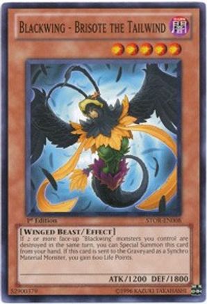 Blackwing - Brisote the Tailwind (STOR-EN008) - Storm of Ragnarok Unlimited