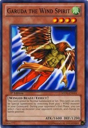 Garuda the Wind Spirit (SDDL-EN014) - Structure Deck: Dragunity Legion 1st Edition