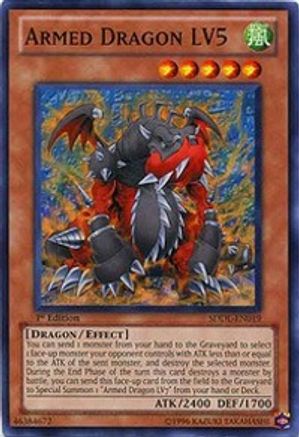 Armed Dragon LV5 (SDDL-EN019) - Structure Deck: Dragunity Legion 1st Edition