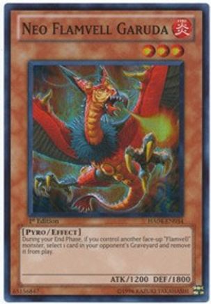 Neo Flamvell Garuda (HA04-EN034) - Hidden Arsenal 4 1st Edition