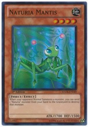 Naturia Mantis (HA04-EN049) - Hidden Arsenal 4 1st Edition